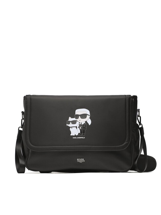 KARL LAGERFELD Borsa fasciatoio KARL LAGERFELD Z90045 Nero