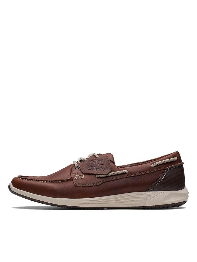 Clarks Polobotky Clarks ATL Sail Go 26170334 Hnědá