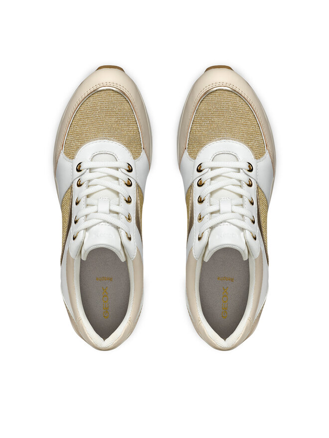 Geox Sneakersy Geox D Zosma D558LA 085LY C1327 Zlatá