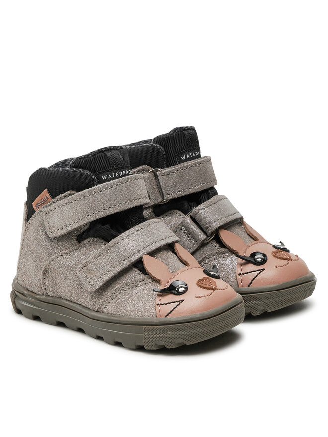 Mrugała Schnürschuhe Mrugała ANDY 6180/4-84 Silberfarben