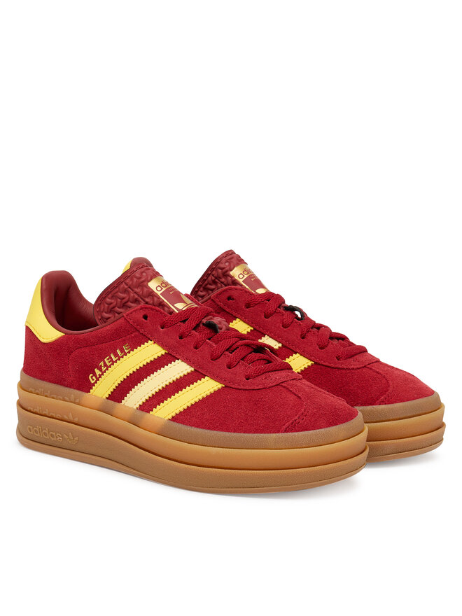 adidas Sneakersy adidas Gazelle Bold JR5953 Bordowy