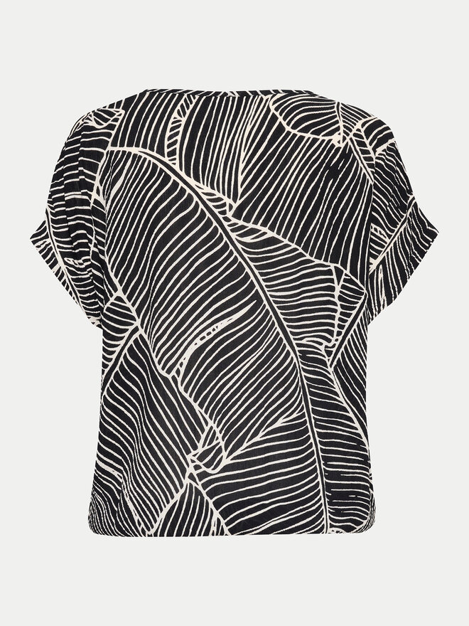 Kaffe Kaffe Majica Amber 10508257 Črna Relaxed Fit