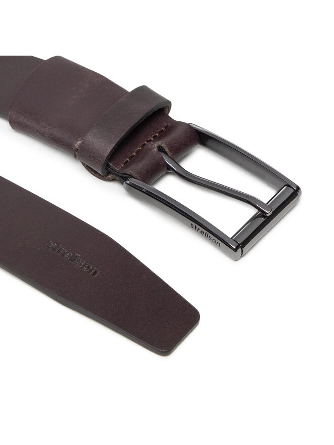 Strellson Мъжки колан Strellson 3206 Кафяв