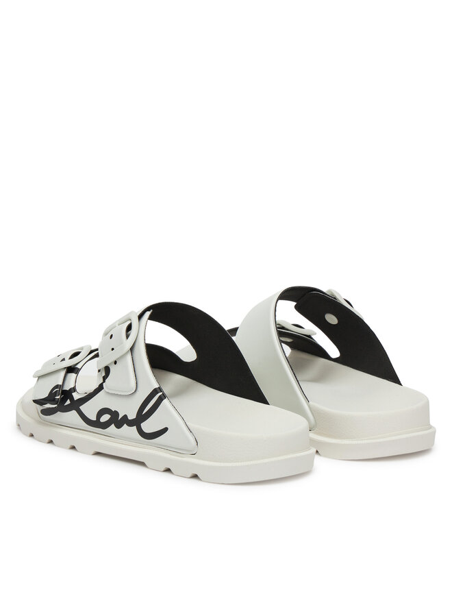 KARL LAGERFELD Şlapi KARL LAGERFELD Kondo Tred KL80972 Alb