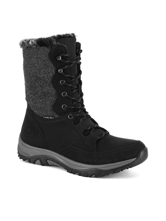 Rieker Bokacsizma Rieker M9643-01 Fekete
