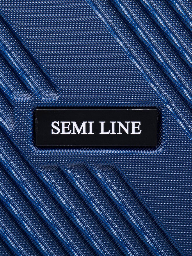 Semi Line Kabinový kufr Semi Line T5848-1 Tmavomodrá