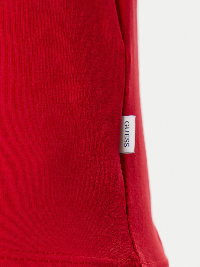 Guess Jeans Guess Jeans Camiseta W4YI04 J1314 Rojo Slim Fit