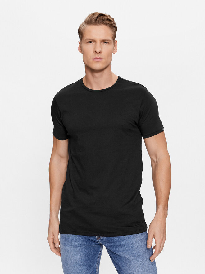 Puma Puma Набір з 2 футболок Basic 935016 Чорний Regular Fit