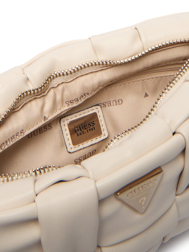 Guess Handtasche Guess Marion Mini HWWG80 72720 Creme