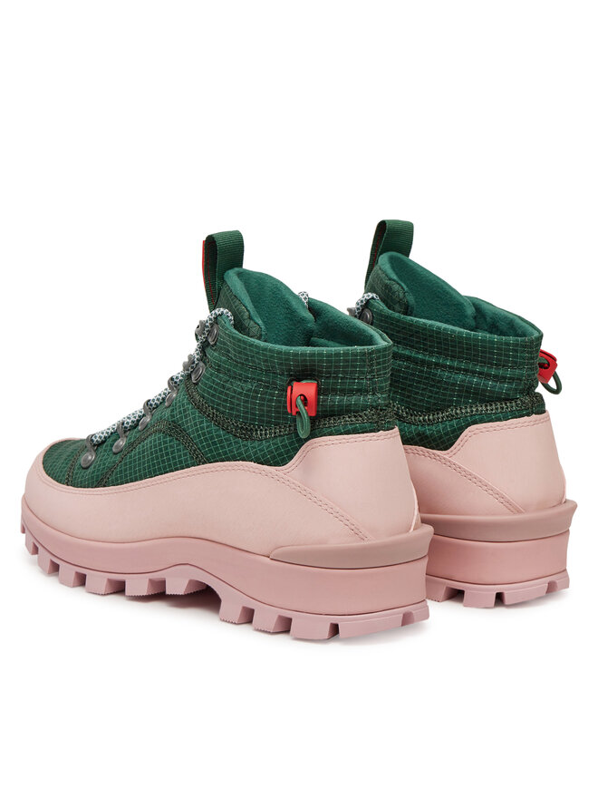 Hunter Pohodni čevlji Hunter Womens Travel Explorer Boot WFS2336REN Zelena