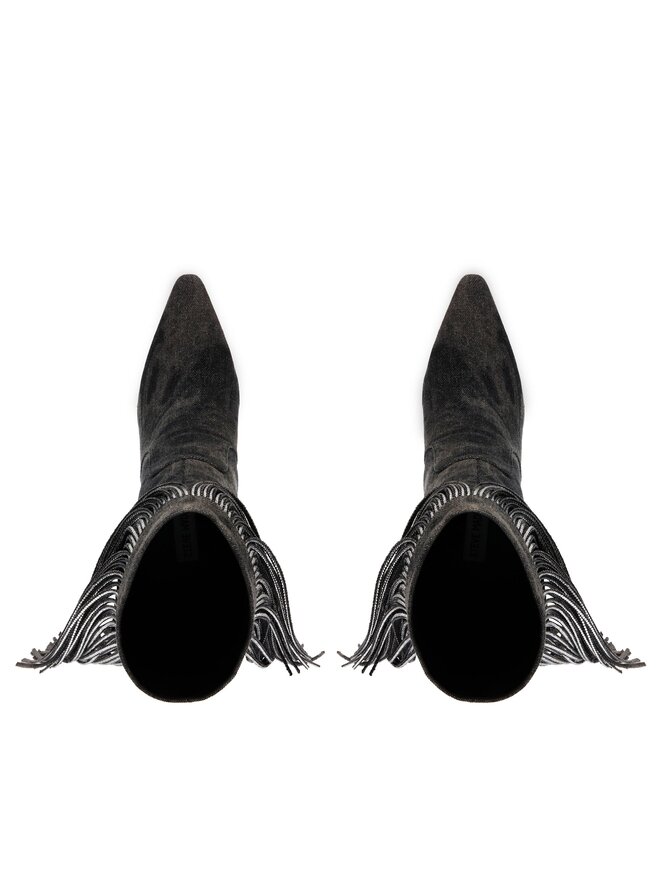 Steve Madden Ковбойські чоботи Steve Madden Delray Bootie SM11002946-04004-024 Чорний