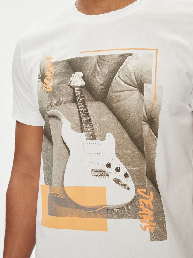JOOP! Jeans JOOP! Jeans T-Shirt 50Darvin 30042426 Μπεζ Modern Fit