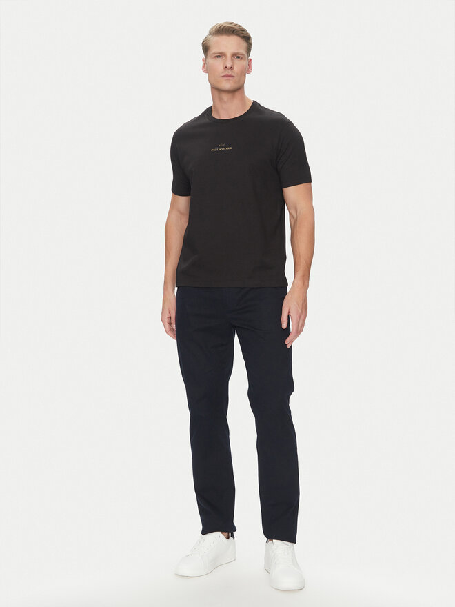 Paul&Shark Paul&Shark T-Shirt C0P1240 Μαύρο Regular Fit