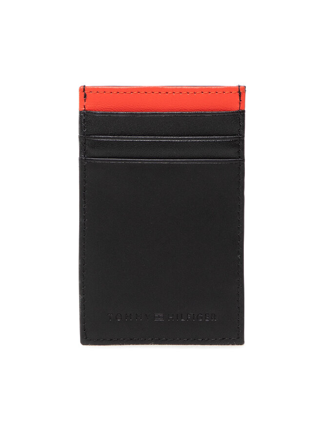 Tommy Hilfiger Kreditkartenetui Tommy Hilfiger Th Horizon Vertical CC AM0AM10228 Schwarz