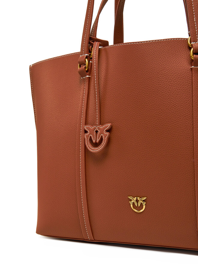 PINKO Torebka PINKO Carrie Shopper Big PE 25 PLTT 102832 A1LF Brązowy