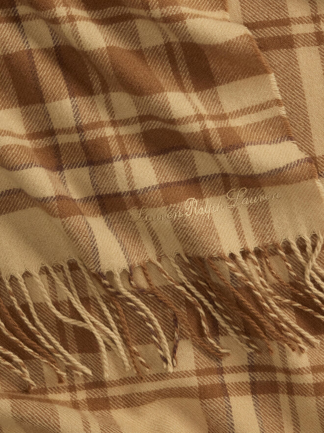 LAUREN RALPH LAUREN Schal LAUREN RALPH LAUREN 454P23489002 Hellbraun
