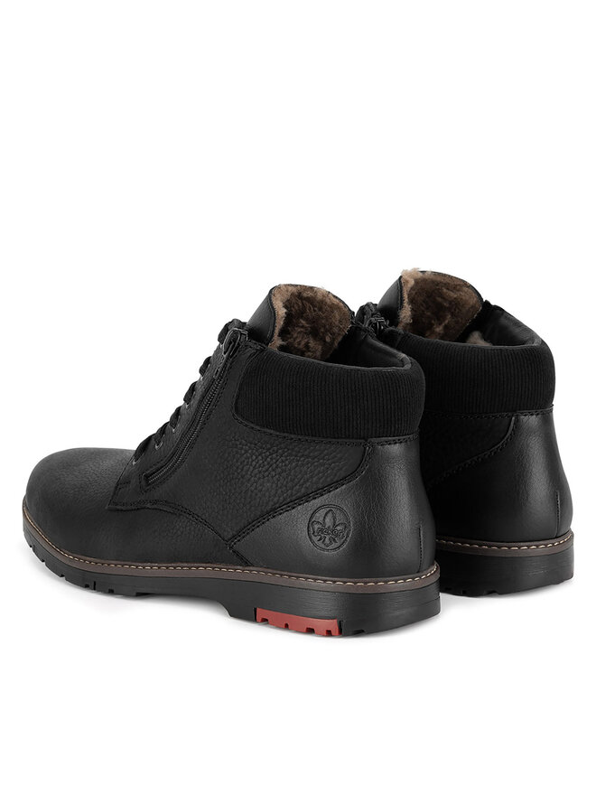Rieker Schnürschuhe Rieker 10503-00 Schwarz