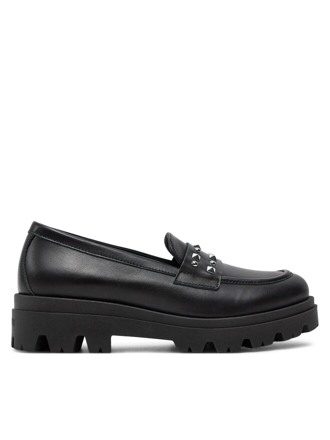 TWINSET Slipper TWINSET Mocassino 242GCJ024 Schwarz