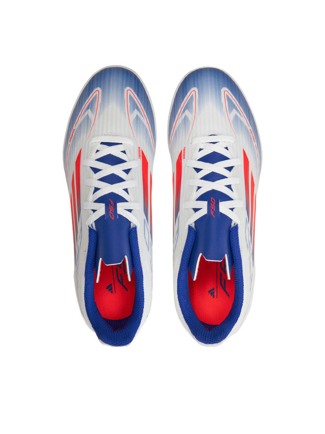 adidas Ghete pentru fotbal adidas F50 League TF IF1372 Alb
