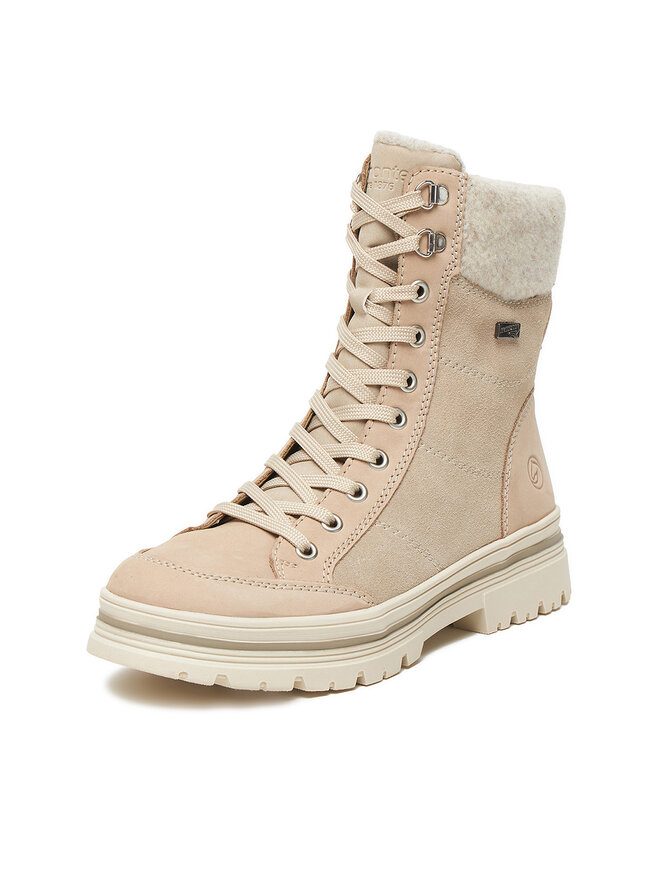 Remonte Schnürschuhe Remonte CEO-D2U70-62 Beige