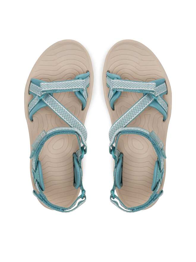 Jack Wolfskin Sandały Jack Wolfskin Lakewood Ride Sandal M 4019041 Turkusowy