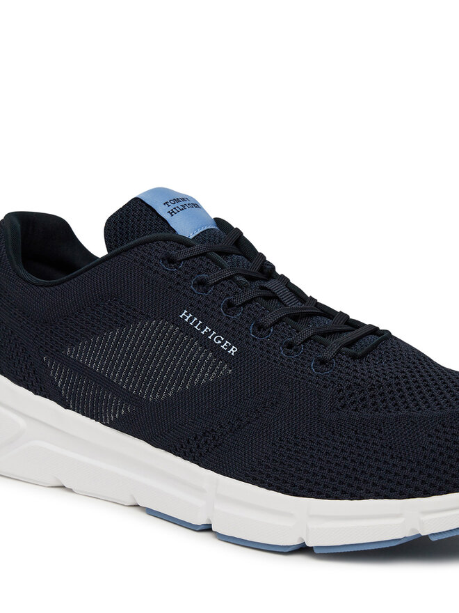 Tommy Hilfiger Sneakers Tommy Hilfiger Modern Comfort Run Knit FM0FM05524 Blu scuro