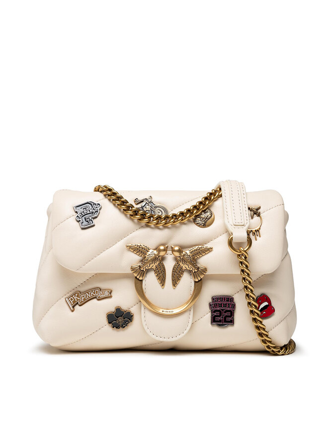 Torebka Pinko Puff Versity Pinko Love Mini Puff Pins Leather