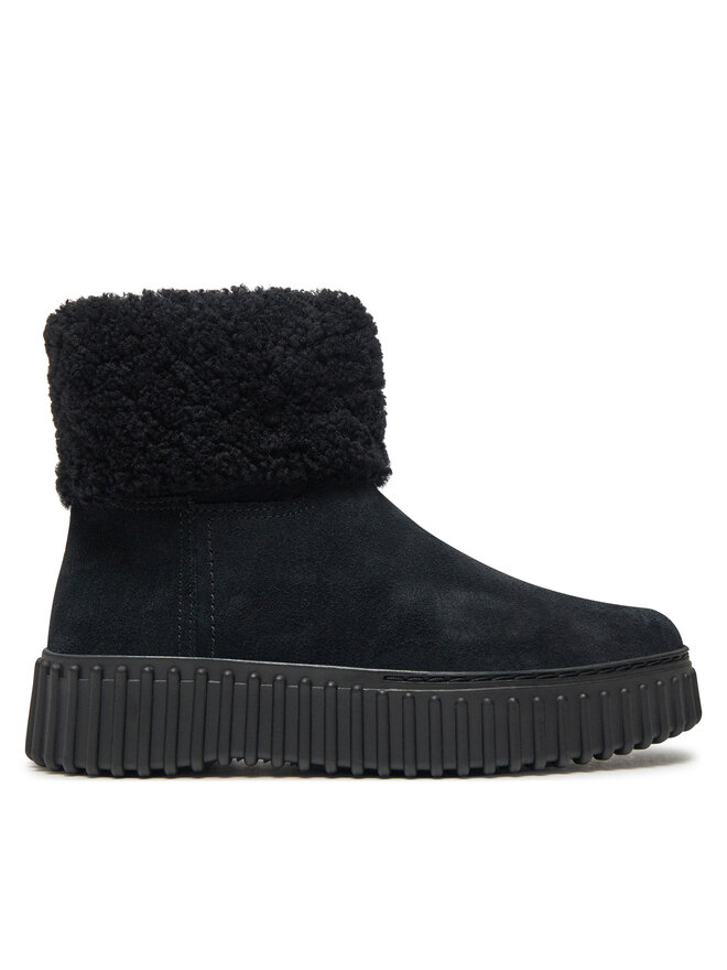 Clarks Μποτάκια Clarks Torhill Turn 26179562 Μαύρο