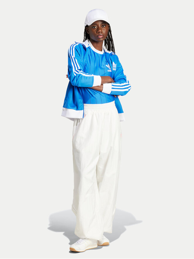 adidas adidas T-shirt adicolor 3-Stripes IY7233 Plava Loose Fit