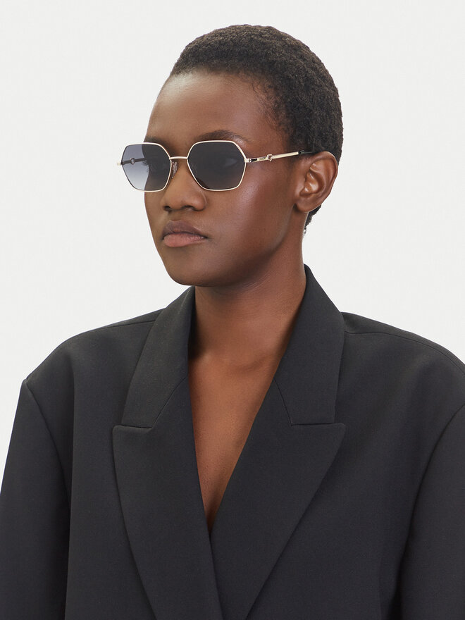LOVE MOSCHINO Ochelari de soare LOVE MOSCHINO MOL084/S 207790 Auriu
