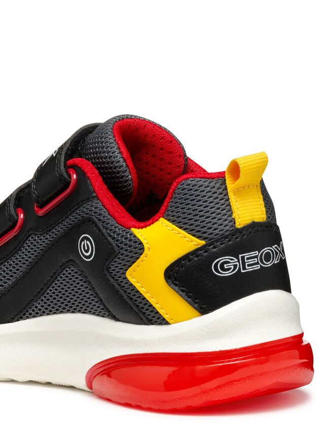 Geox Sneakersy Geox J Ciberdron J55LBB 014BU C0070 M Szary