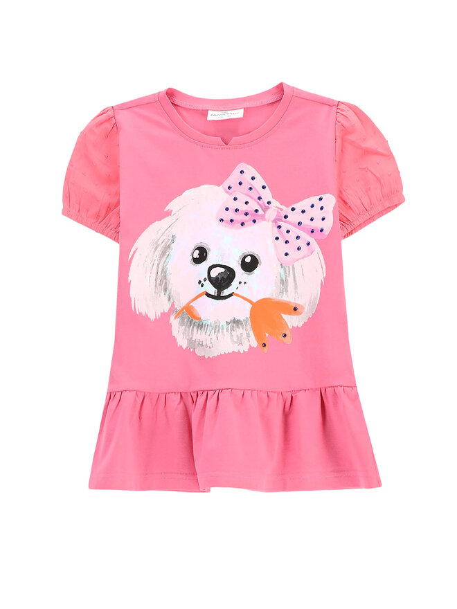 Coccodrillo Coccodrillo T-Shirt WC5143202FGK Rosa Regular Fit