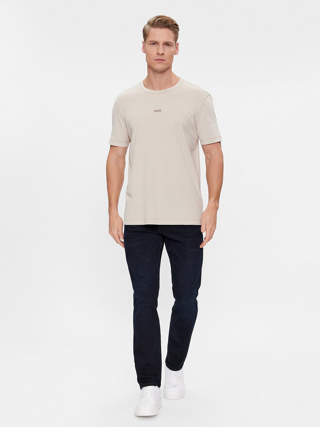 BOSS BOSS Camiseta Tokks 50502173 Beis Regular Fit