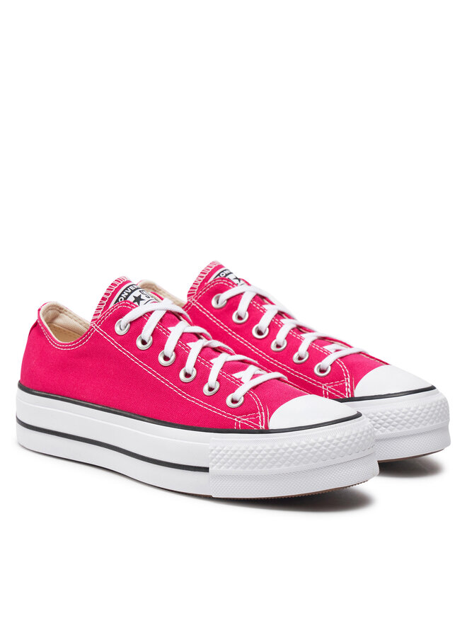 Converse Sneakers aus Stoff Converse Chuck Taylor All Star Lift Platform Ox A11539C Rosa
