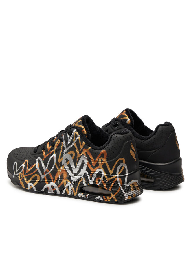 Skechers Αθλητικά Skechers Metallic Love 155523/BKGD Μαύρο