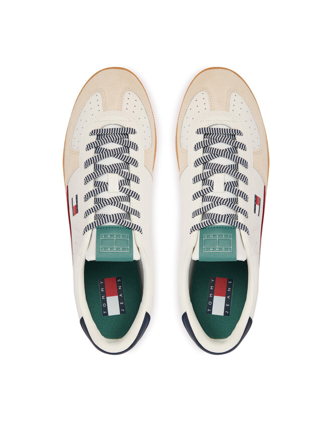Tommy Jeans Sneakers Tommy Jeans The Greenwich Edge Leather EM0EM01731 Weiß
