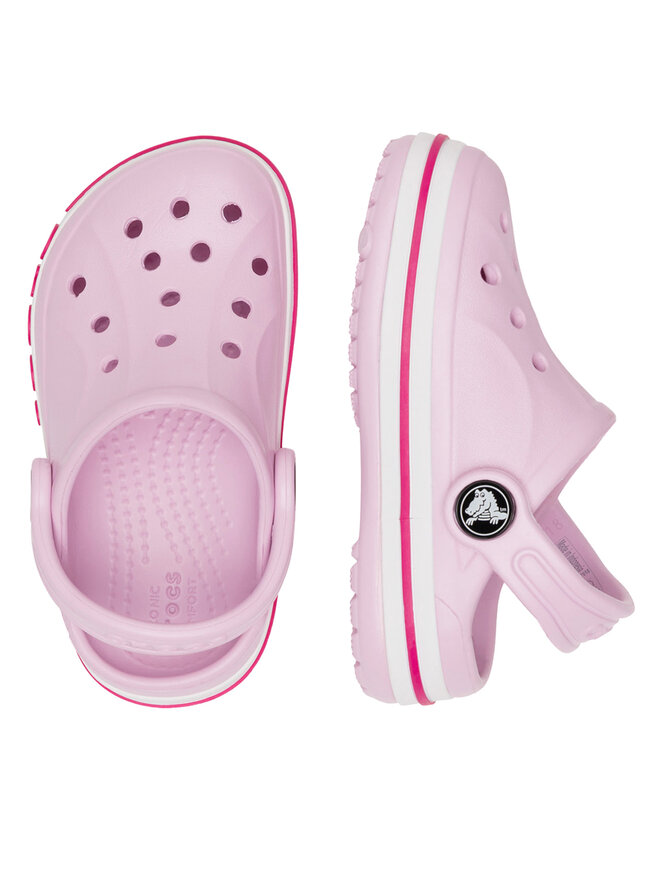 Crocs Şlapi Crocs BAYABAND CLOG T 207018-6TG Roz