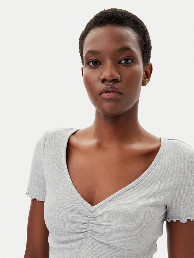 ONLY ONLY T-Shirt Betty 15311919 Γκρι Regular Fit