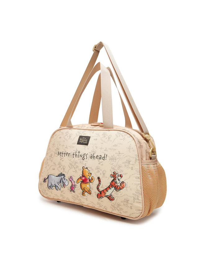 Winnie The Pooh Чанта за уикенд Winnie The Pooh ACCCS-SS25-248DWTP Бежов