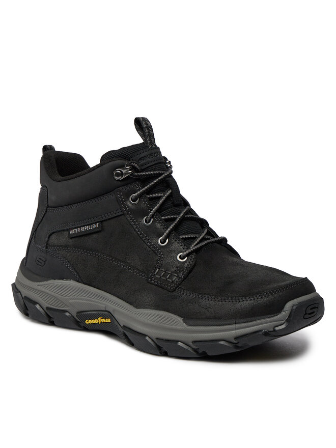 Skechers Μποτίνια Skechers Respected Boswell 204454/BLK Μαύρο