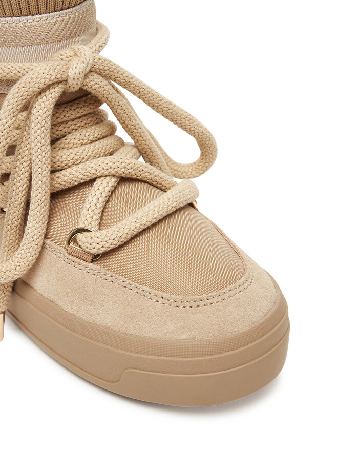 Tommy Hilfiger Stivali da neve Tommy Hilfiger Tommytech Logotape Snowboot Warm FW0FW08998 Beige