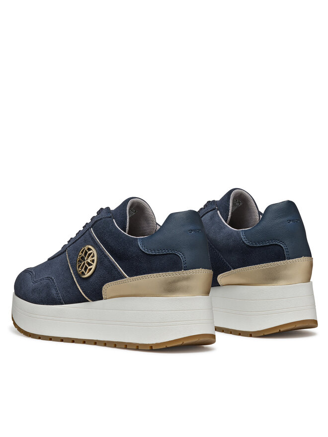 Geox Zapatillas Geox D New Kency D55MZA 022BN CF42L Azul marino
