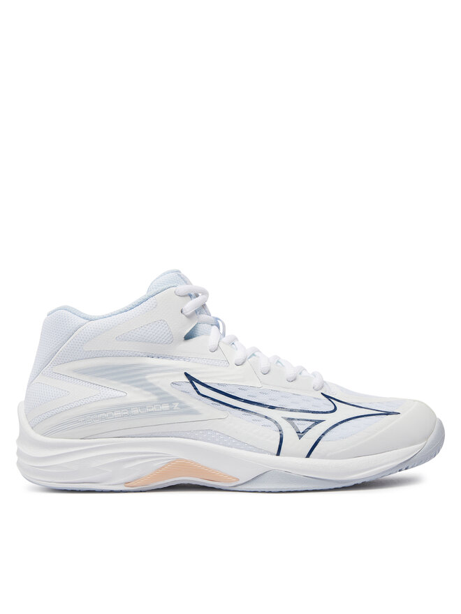 Mizuno Παπούτσια Σάλας Mizuno Thunder Blade Z Mid V1GC2375 Λευκό