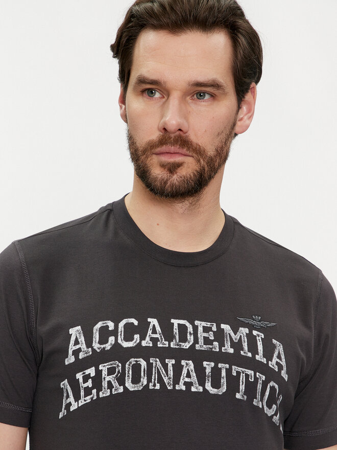 Aeronautica Militare Aeronautica Militare T-Shirt 241TS2203J629 Μαύρο Regular Fit