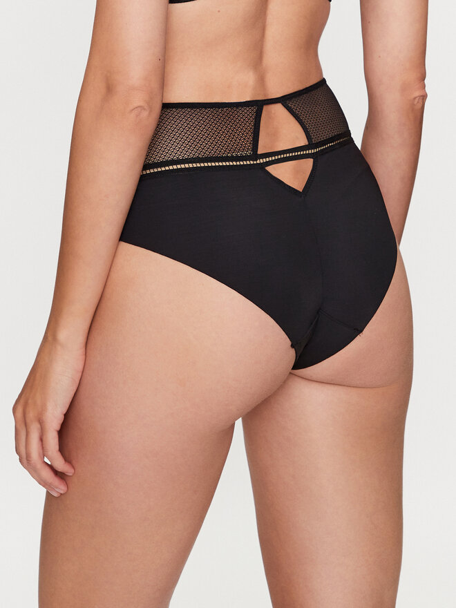 Passionata Passionata Κλασικό σλιπ ψηλόμεσο Olivia P49J30 Μαύρο