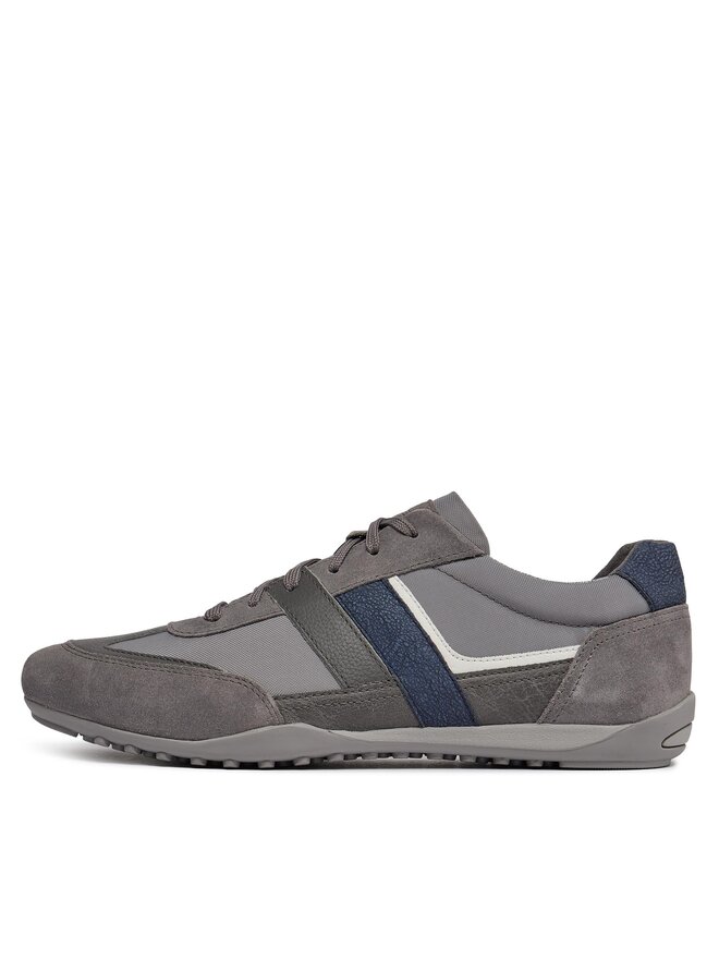 Geox Sneakersy Geox U Wells U45T5A 02211 C9371 Šedá