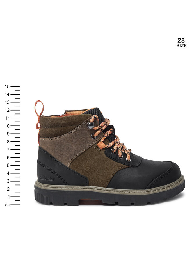 Clarks Schnürschuhe Clarks Lorcam Hike O. 26178387 Khakifarben