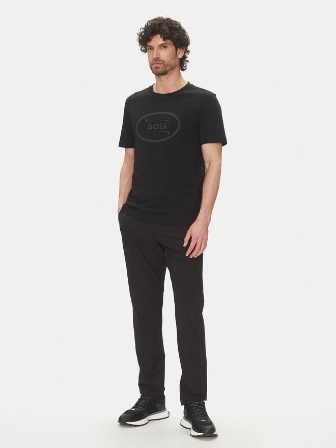 BOSS BOSS Футболка 50537825 Чорний Regular Fit