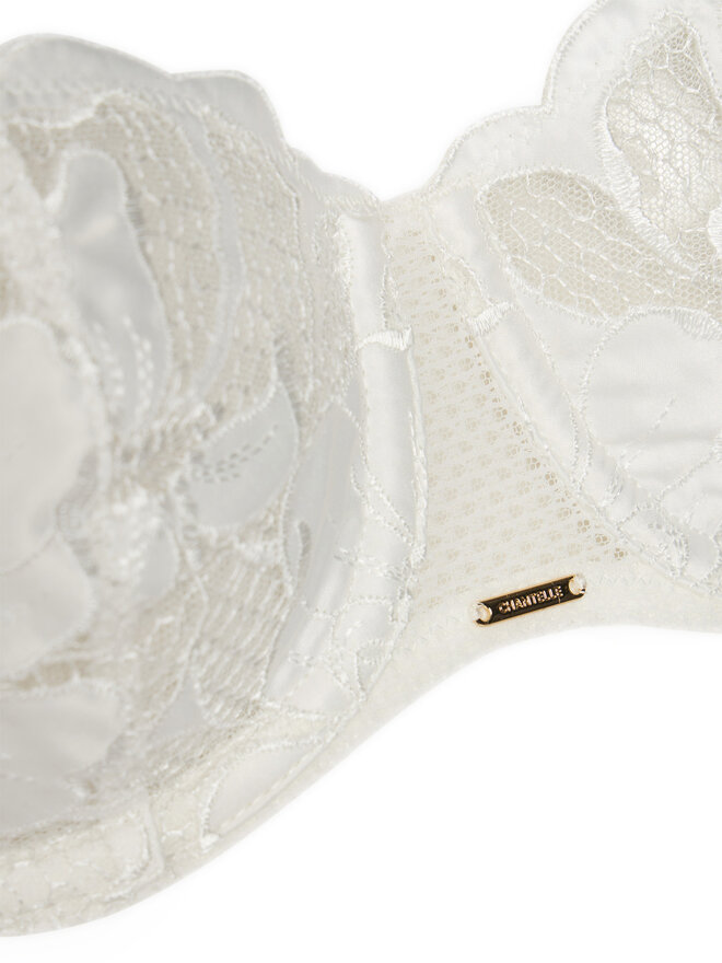 Chantelle Chantelle Sujetador balconette Fleurs Signature C12Q50 Blanco