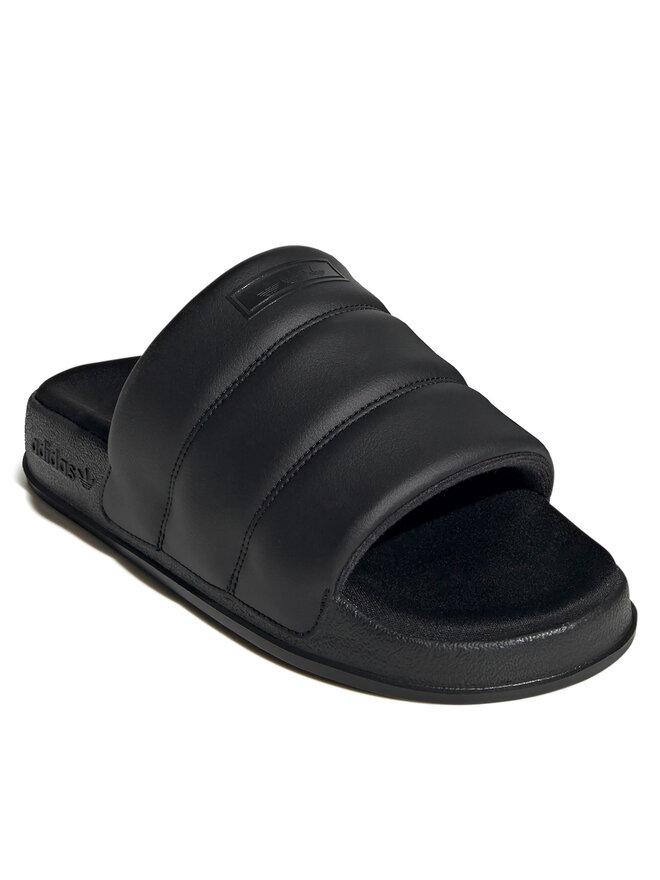 Pantoletten adidas adilette Essential Slides IE9641 Schwarz de.eschuhe.ch